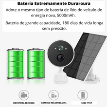 Carregar imagem no visualizador da galeria, Câmera de Segurança WI-FI Movido a Energia Solar
