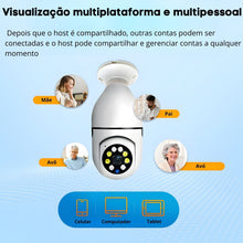 Carregar imagem no visualizador da galeria, Câmera de Segurança Inteligente Full HD com WI-FI - SecureVision Max 2.0