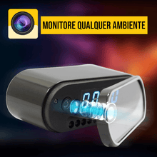 Carregar imagem no visualizador da galeria, Relógio Digital com Câmera Wifi Full HD