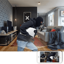 Carregar imagem no visualizador da galeria, Relógio Digital com Câmera Wifi Full HD