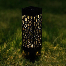 Carregar imagem no visualizador da galeria, Refletor Luminária Holofote Hollow Led com Painel Solar