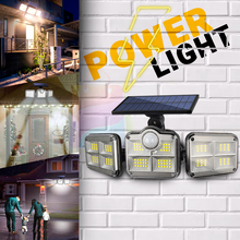 Carregar imagem no visualizador da galeria, Holofote Solar LED 800W com 3 Cabeças- PowerLight
