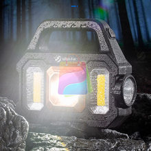 Carregar imagem no visualizador da galeria, Lanterna LED Portátil Recarregável a Luz Solar USB - LightPro
