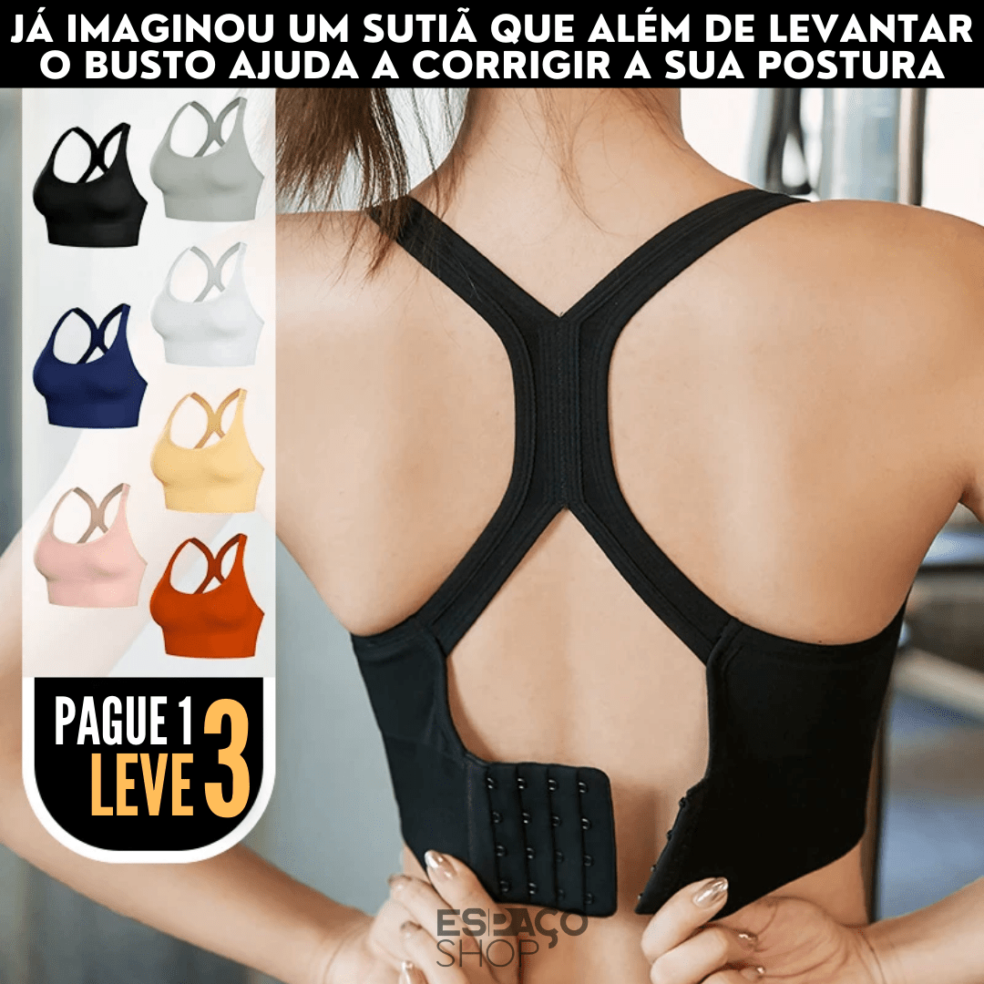 Sutiã Max Confort Sustentação | Super Oferta Pague 1 E Leve 3