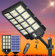 Carregar imagem no visualizador da galeria, Luminária Led Solar Potência 1000W + Sensor de Movimento e Controle Remoto🔥Queima de Estoque🔥
