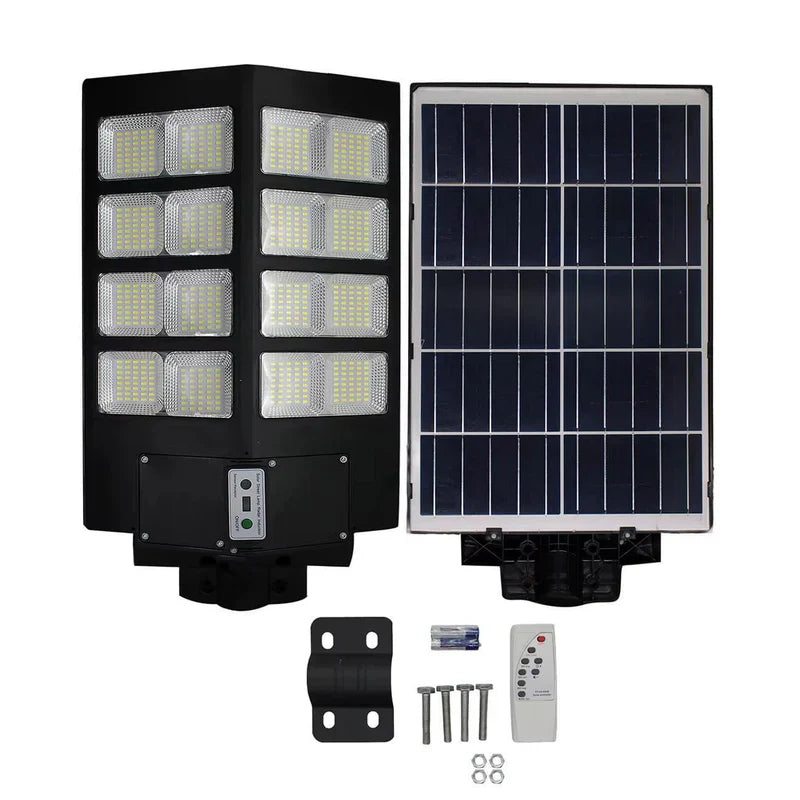 Luminária Led Solar Potência 1000W + Sensor de Movimento e Controle Remoto🔥Queima de Estoque🔥